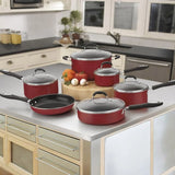 11-PIECE ADVANTAGE NONSTICK COOKWARE SET (55-11R)
