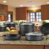 10-PIECE CHEF'S CLASSIC NONSTICK COOKWARE SET (66-10)