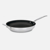 12" NONSTICK SKILLET WITH HELPER HANDLE
