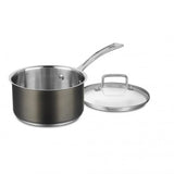11-PIECE BLACK STAINLESS COOKWARE SET (BSC7-11)