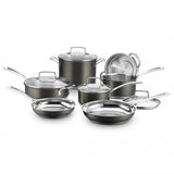 11-PIECE BLACK STAINLESS COOKWARE SET (BSC7-11)