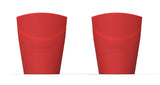 2PC SINGLE SERVE MICROWAVE POPCORN MAKERS