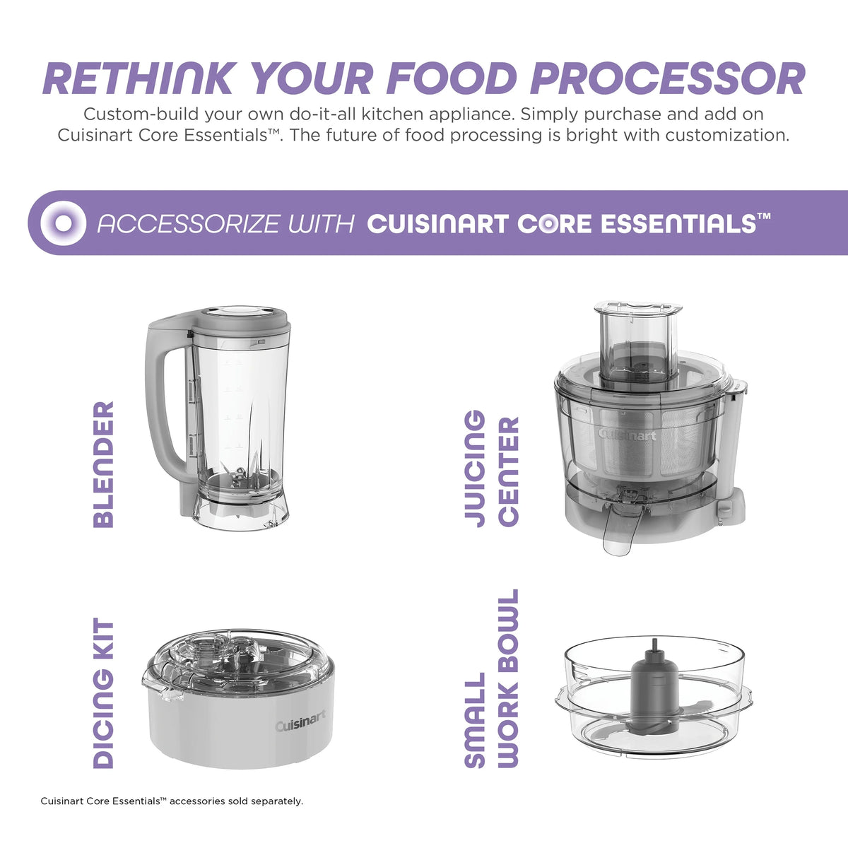 CUISINART CORE ESSENTIALS™ 4CUP WORK BOWL Titan Sarawak Sdn Bhd