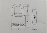 Sure Loc BP40mm Marine Padlock