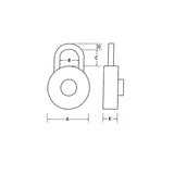 Sure Loc CBZ 50 Combination Lock
