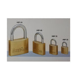 Sure Loc HBP 20/25/30/40/50/60mm Brass Padlock