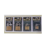 Sure Loc HBP 20/25/30/40/50/60mm Brass Padlock