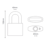 SureLoc Biometric 50mm Padlock