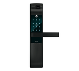 YDM7116A Smart Digital Fingerprint Mortise Lock - Black c/w Yale Connect Bridge