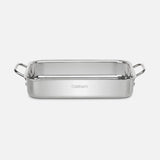 14" LASAGNA PAN WITH STAINLESS ROASTING RACK