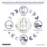 CUISINART CORE ESSENTIALS™ JUICE EXTRACTOR AND CITRUS JUICER ACCESSORY