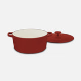 CHEF’S CLASSIC™ ENAMELED CAST IRON COOKWARE 5 QUART ROUND COVERED CASSEROLE