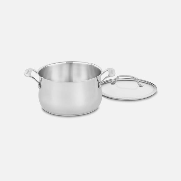 5 QUART DUTCH OVEN WITH COVER (STAINLESS STEEL)