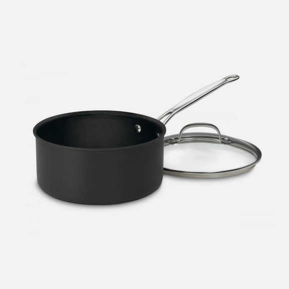 CHEF'S CLASSIC™ NON-STICK HARD ANODIZED 3 QUART SAUCEPAN