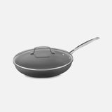 CHEF'S CLASSIC™ NONSTICK HARD ANODIZED 12" NONSTICK SKILLET WITH GLASS COVER