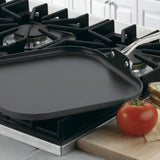 CHEF'S CLASSIC™ NONSTICK HARD ANODIZED 11'' SQUARE GRIDDLE