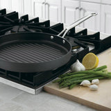 CHEF'S CLASSIC™ NONSTICK HARD ANODIZED 12" ROUND GRILL PAN