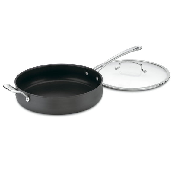 5 QUART SAUTE PAN WITH HELPER HANDLE & COVER