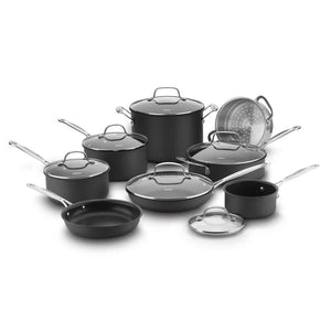 14-PIECE CHEF'S CLASSIC NONSTICK COOKWARE SET (66-14N)