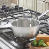 CHEF'S CLASSIC™ STAINLESS 1.5 QUART SAUCEPAN WITH COVER