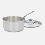 CHEF'S CLASSIC™ STAINLESS 3 QUART SAUCEPAN WITH COVER