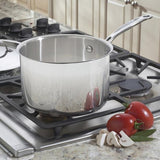 CHEF'S CLASSIC™ STAINLESS 4 QUART SAUCEPAN WITH COVER