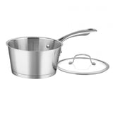 CHEF'S CLASSIC™ STAINLESS 2 QUART SAUCEPAN WITH COVER