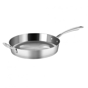 CHEF'S CLASSIC™ STAINLESS 12" SKILLET WITH HELPER HANDLE