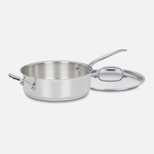 3.5 QUART SAUTÉ PAN WITH HELPER HANDLE & COVER