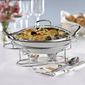 CLASSIC ENTERTAINING COLLECTION 11" ROUND BUFFET SERVER