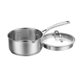 2 QUART POUR SAUCEPAN WITH STRAINING COVER