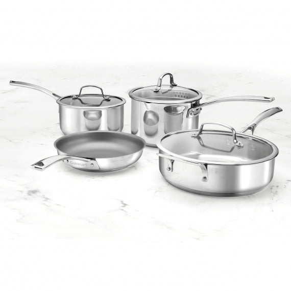 11-PIECE FOREVER STAINLESS COOKWARE SET (95-11)