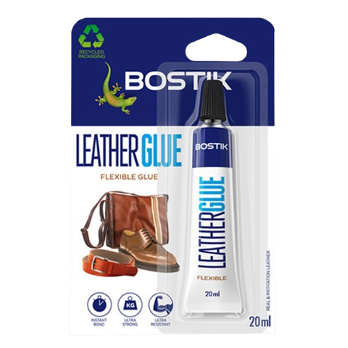 Bostik Leather Repair Clear Glue 20ml (Transparent)