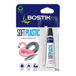 Bostik Soft Plastic Adhesive 20ml (Transparent)