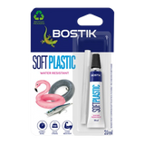 Bostik Soft Plastic Adhesive 20ml (Transparent)