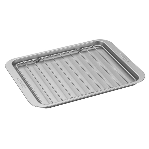 TOASTER OVEN BROILING PAN WITH RACK