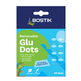 Bostik Glu Dots Removable Dots (Transparent)