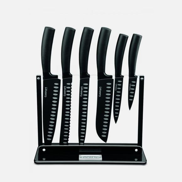 NONSTICK EDGE 7 PIECE CUTLERY BLOCK SET