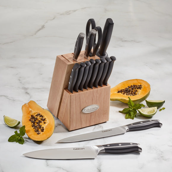 NITROGEN 15 PIECE CUTLERY BLOCK SET