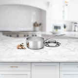 CUISINART® CUSTOM-CLAD 5-PLY STAINLESS STEEL 10 PIECE COOKWARE SET