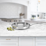 CUISINART® CUSTOM-CLAD 5-PLY STAINLESS STEEL 10 PIECE COOKWARE SET