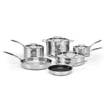 CUISINART® CUSTOM-CLAD 5-PLY STAINLESS STEEL 10 PIECE COOKWARE SET