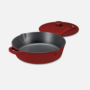 CHEF’S CLASSIC™ ENAMELED CAST IRON COOKWARE 12" (4.25 QUART) CHICKEN FRYER