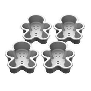 4-PACK MINI GINGERBREAD MAN SET