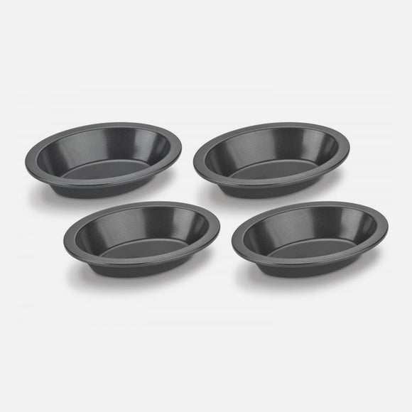 MINI OVAL PIE DISHES (SET OF 4)
