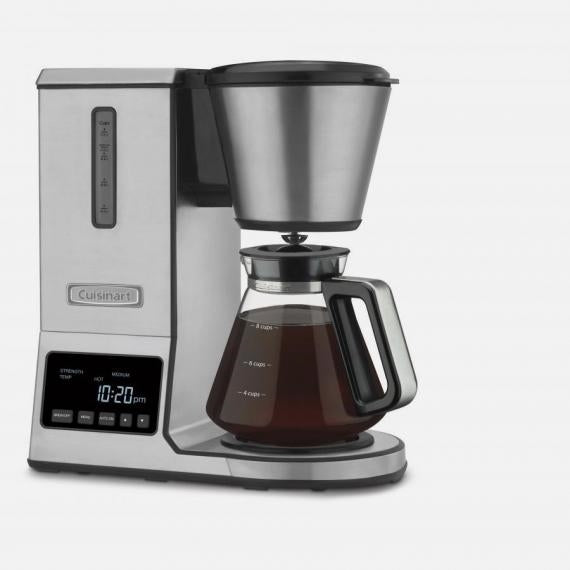 PUREPRECISION™ 8 CUP POUR-OVER COFFEE BREWER WITH GLASS CARAFE