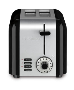 2 SLICE COMPACT STAINLESS TOASTER