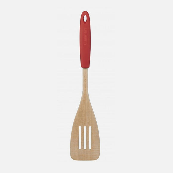 BEECHWOOD SILICONE SLOTTED TURNER