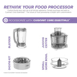 CUISINART CORE ESSENTIALS™ JUICE EXTRACTOR AND CITRUS JUICER ACCESSORY