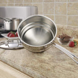 MULTICLAD PRO TRIPLE PLY STAINLESS COOKWARE DOUBLE BOILER